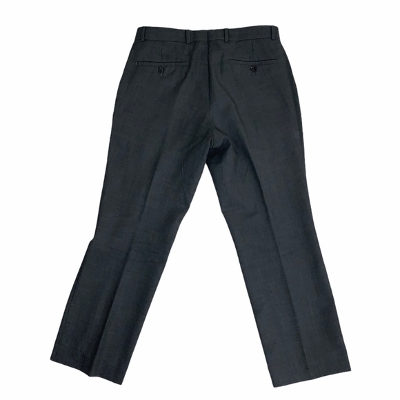 Ben Sherman Gray 100% Wool Dress Pants - Picture 2 of 6